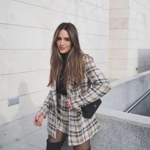 Brand New ZARA Tweed Skort - Picture 2 of 5